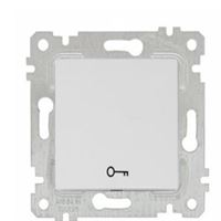 RİTA MEK TUŞ KAPI OTOMATİĞİ ANAHTARI(VİDALI) BEYAZ 1